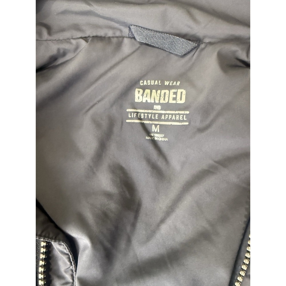 Banded 24/7 Sz Medium Hybrid Full-Zip Slate Jacket - Picture 8 of 8